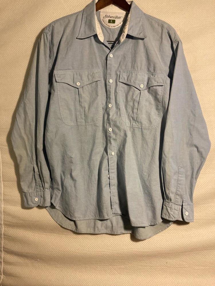 Vintage 70s St. Johns Bay Large 100% Cotton Long Sleeve Shirt Large